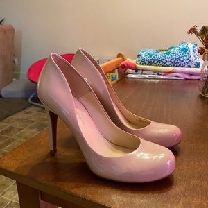 Pink/tan Jessica Simpson heels! Only worn once